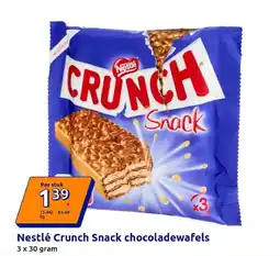 Action Nestlé Crunch Snack chocoladewafels aanbieding