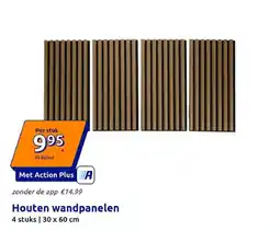 Action Houten wandpanelen aanbieding