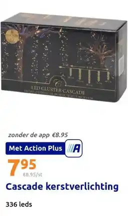 Action Cascade kerstverlichting aanbieding