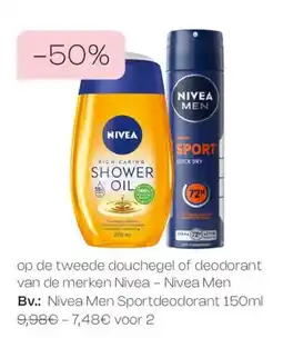 Di douchegel of deodorant aanbieding