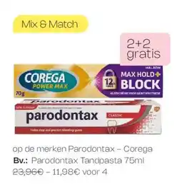 Di Parodontax tandpasta aanbieding