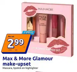 Action Max & More Glamour make-upset aanbieding