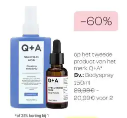 Di Q+A Clarifying Body Spray aanbieding