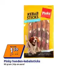 Action Pinky honden-kebabsticks aanbieding