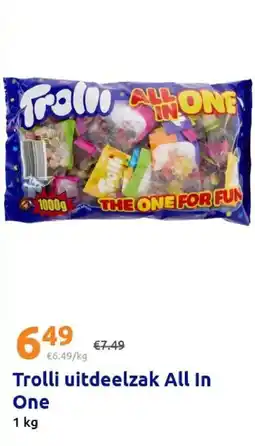 Action Trolli uitdeelzak All In One aanbieding