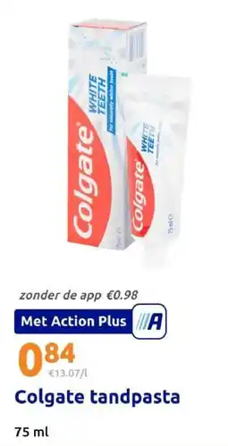Action Colgate tandpasta aanbieding