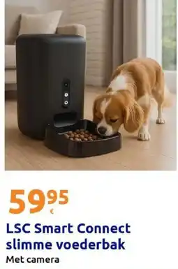 Action Lsc smart connect slimme voederbak aanbieding
