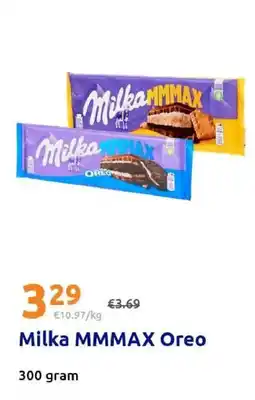 Action milka mmmmax oreo aanbieding