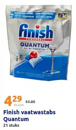 Action Finish vaatwastabs Quantum aanbieding