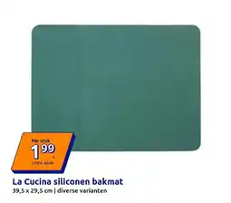 Action La Cucina siliconen bakmat aanbieding