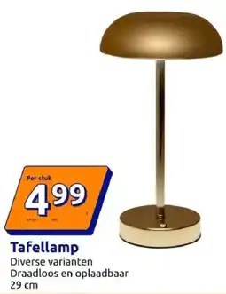 Action Tafellamp aanbieding