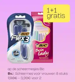 Di Scheermesjes Bic aanbieding