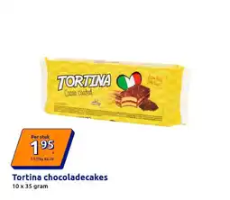 Action Tortina chocoladecakes aanbieding