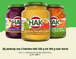 Alvo HAK appelmoes aanbieding