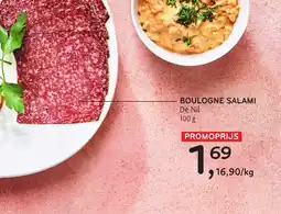Alvo Boulogne salami de nil aanbieding