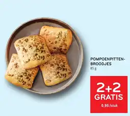 Alvo Pompoenpitten-broodjes aanbieding