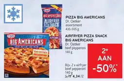 Alvo airfryer pizza snack big americans aanbieding