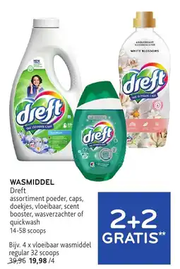 Alvo Wasmiddel Dreft aanbieding