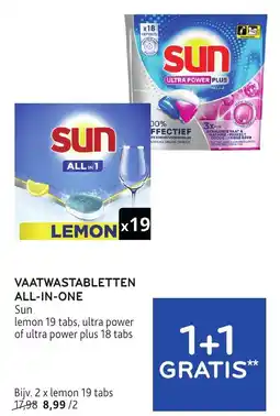 Alvo Vaatwastabletten all-in-one sun aanbieding