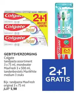 Alvo Gebitsverzorging Colgate aanbieding