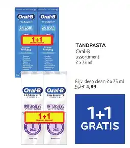 Alvo Tandpasta Oral-B assortiment aanbieding