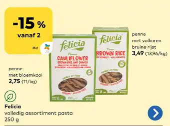 Felicia volledig assortiment pasta