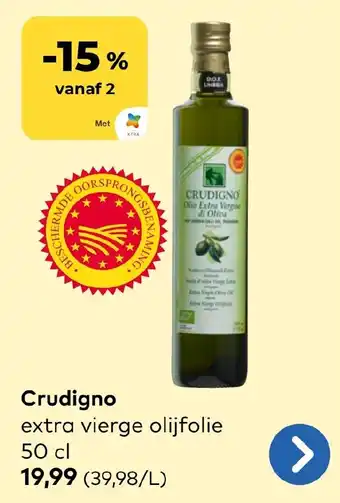 Crudigno extra vierge olijfolie