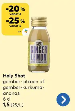 Bio Planet Holy Shot aanbieding