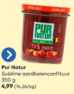 Bio Planet Pur Natur aardbeiencan aanbieding