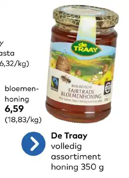 Bio Planet De Traay volledig assortiment honing aanbieding