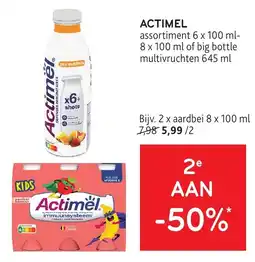 Alvo Actimel aanbieding
