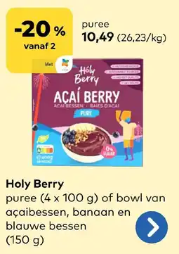 Bio Planet Holy Berry puree aanbieding