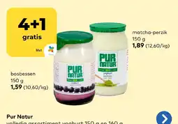 Bio Planet Pur Natur yoghurt aanbieding