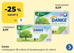 Bio Planet Danke toiletpapier aanbieding