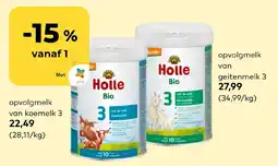 Bio Planet opvolgmelk van koemelk 3 aanbieding