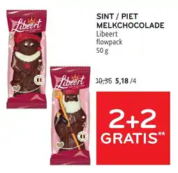 Alvo Sint / Piet melkchocolade aanbieding