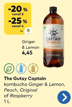 Bio Planet The Gutsy Captain kombucha aanbieding