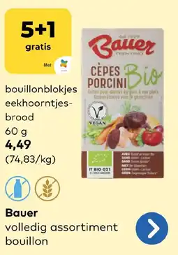 Bio Planet bouillonblokjes eekhoorntjes-brood aanbieding
