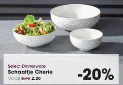 Hanos Select Dinnerware Schaaltje Cherie aanbieding