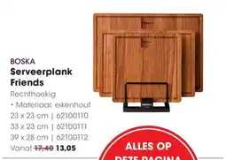 Hanos Boska serveerplank friends aanbieding