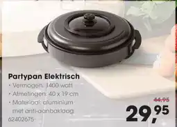 Hanos Partypan Elektrisch aanbieding