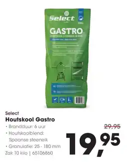 Hanos Select Houtskool Gastro aanbieding