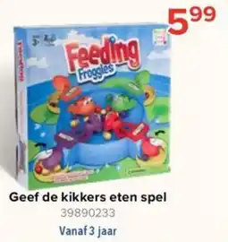 Euroshop Geef de kikkers eten spel aanbieding