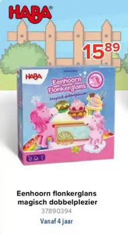 Euroshop Eenhoorn flonkerglans magisch dobbelplezier aanbieding