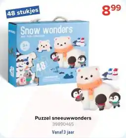 Euroshop Puzzel sneeuwwonders aanbieding