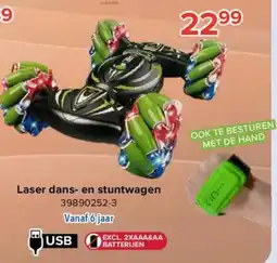 Euroshop Laser dans- en stuntwagen aanbieding