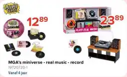 Euroshop MGA's miniverse - real music - record aanbieding