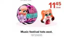 Euroshop Music festival tots asst. aanbieding