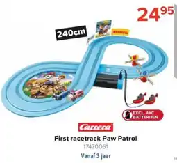 Euroshop First racetrack Paw Patrol aanbieding