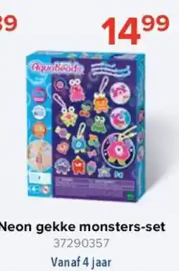 Euroshop Neon gekke monsters-set aanbieding